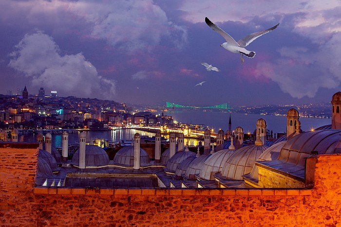 Süleymaniye Camii Manzarası